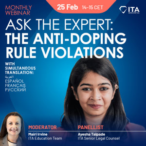 ITA webinar